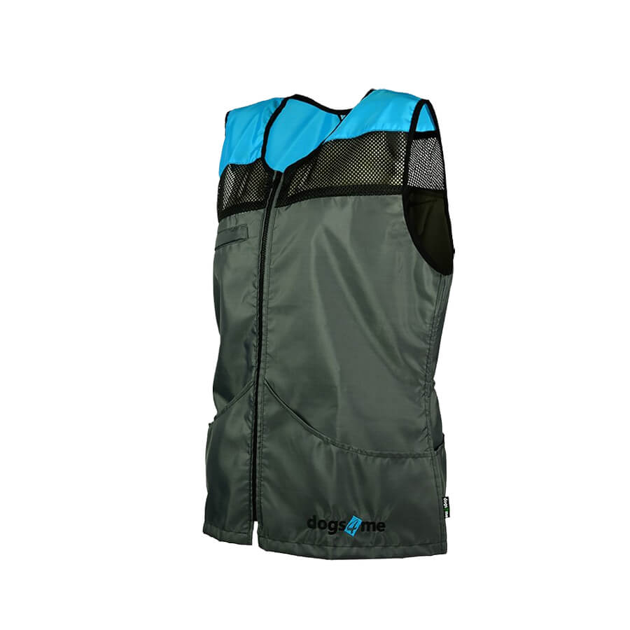 Hondensport vest C-SUN 2 Hondensport vest blauw schuin