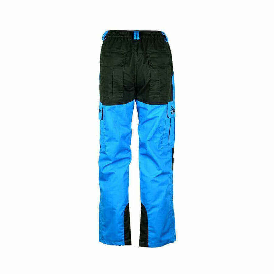 Hondensport broek MONTI 2 Hondensport broek MONTI blauw achterkant