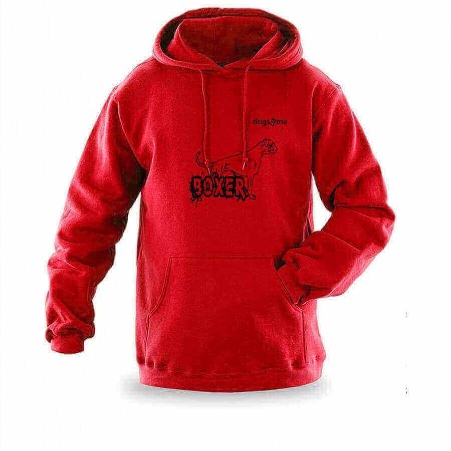 Hoodie BOXER rood