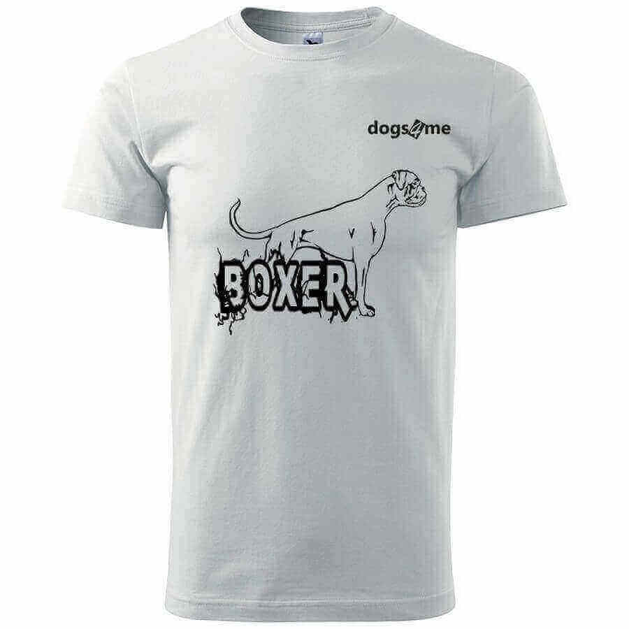 T-shirt BOXER 1 wit