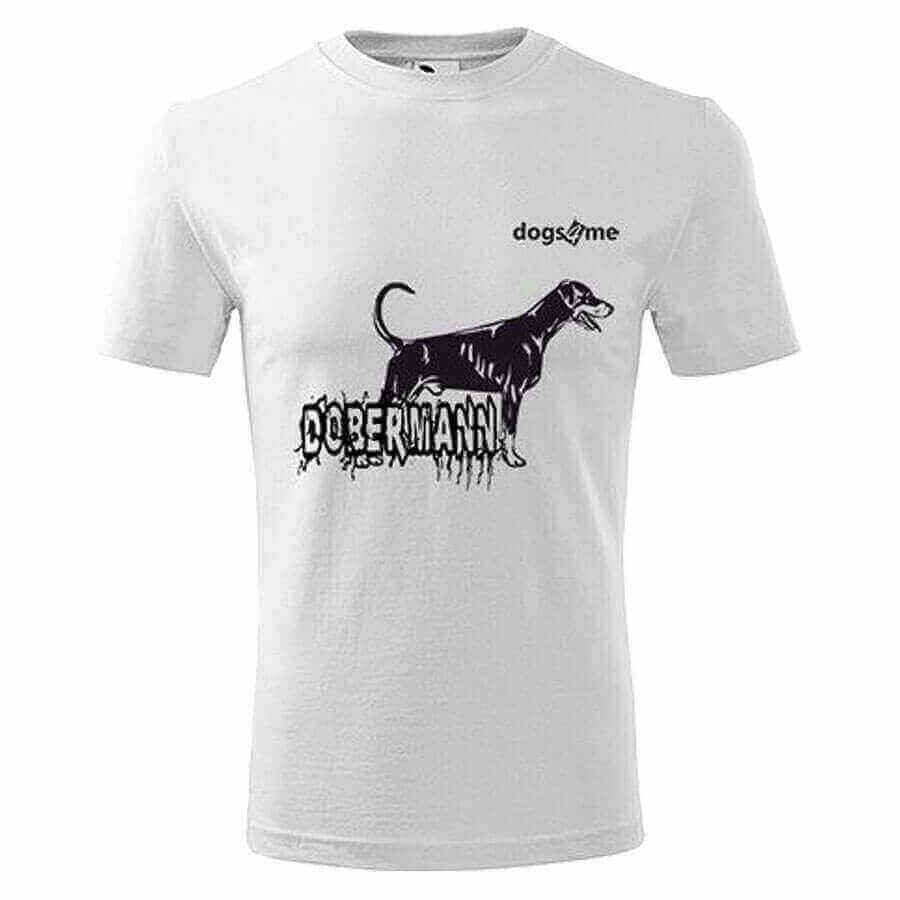 T-Shirt DOBERMANN 1 T-shirt-DOBERMANN-wit