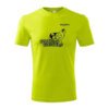 t-shirt australian shepherd lime