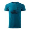 t-shirt australian shepherd turquoise